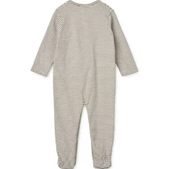 Bolde babyjumpsuit med striber