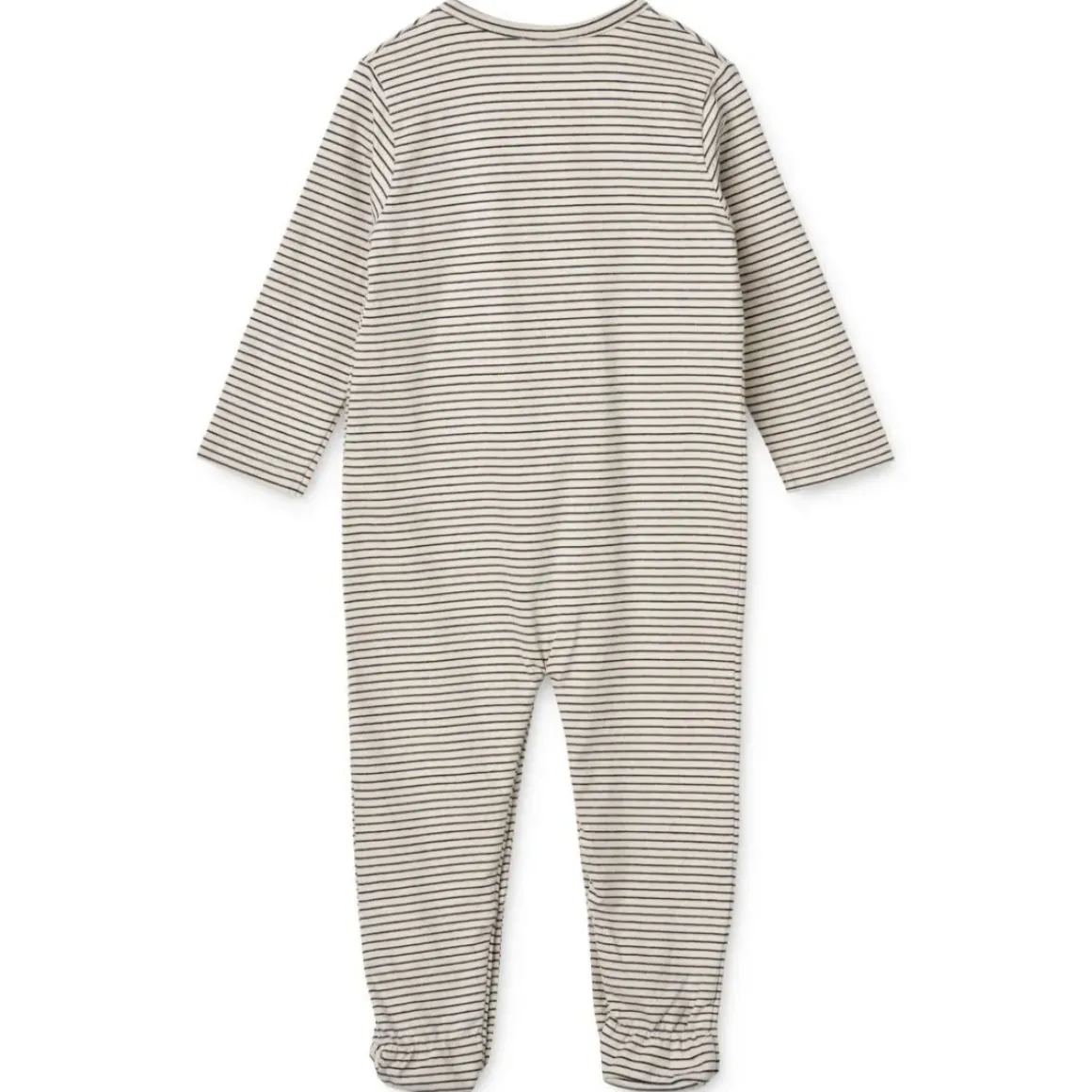 Bolde babyjumpsuit med striber