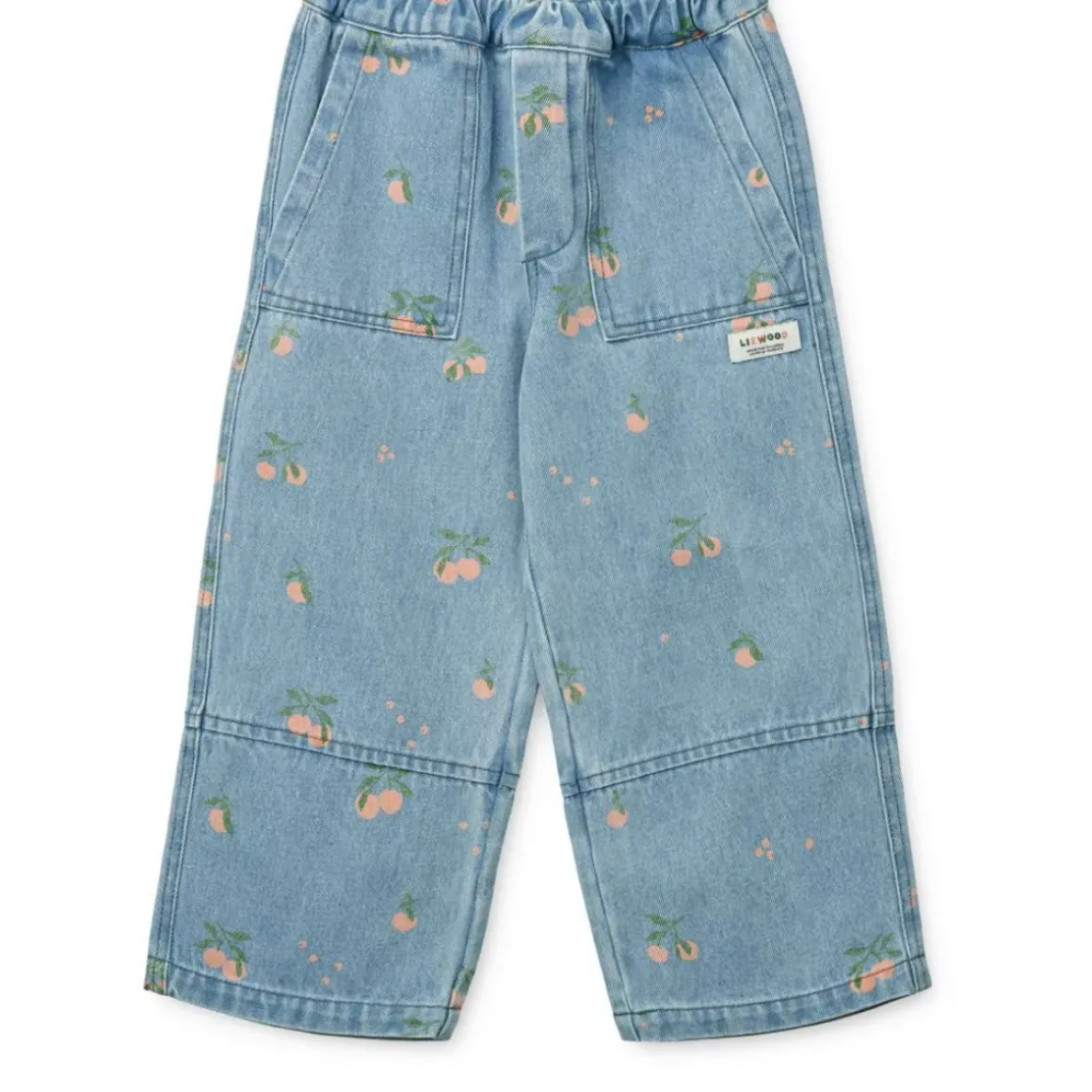 Cesar Denim Bukser med Print