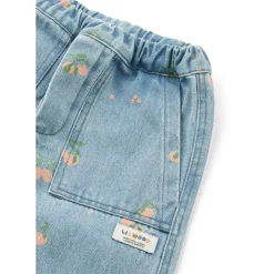 Cesar Denim Bukser med Print