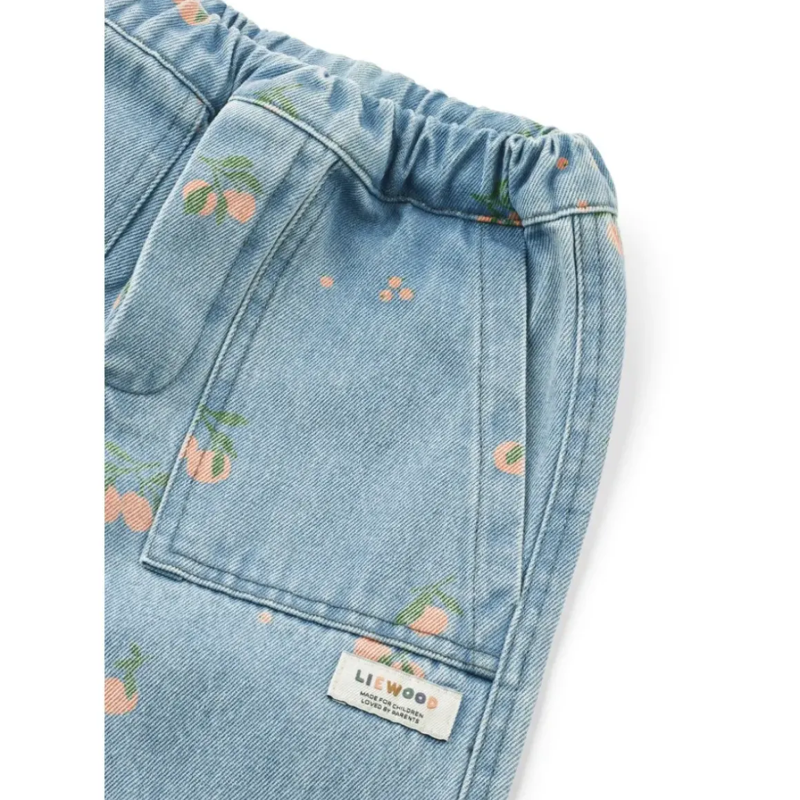 Cesar Denim Bukser med Print