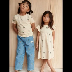 Cesar Denim Bukser med Print