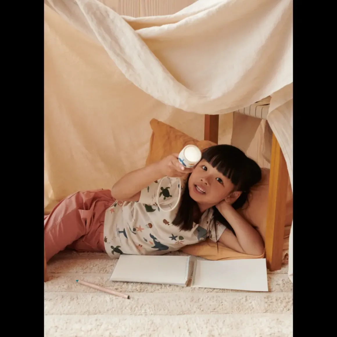 Gry Lommelygte Med Print