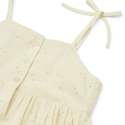 Gunhild stropkjole i Anglaise