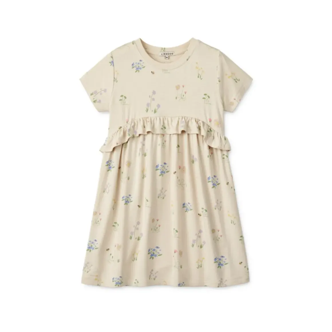 Hilma T-Shirtkjole Med Print