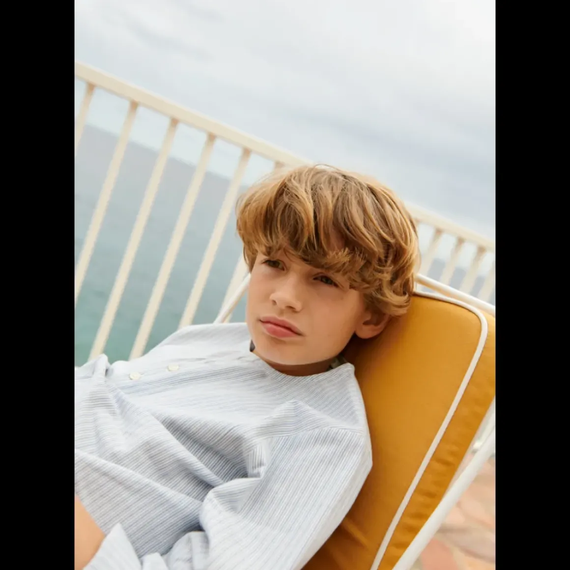 Houston Y/D stribet skjorte