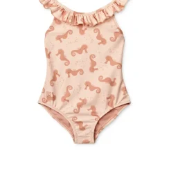 Kallie Badedragt Med Print Og Flæse