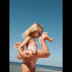 Kallie Badedragt Med Print Og Flæse