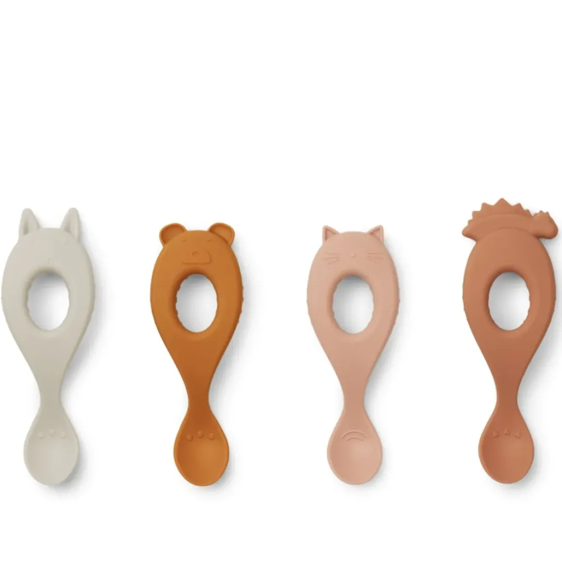 Liva skeer i silikone 4-pak