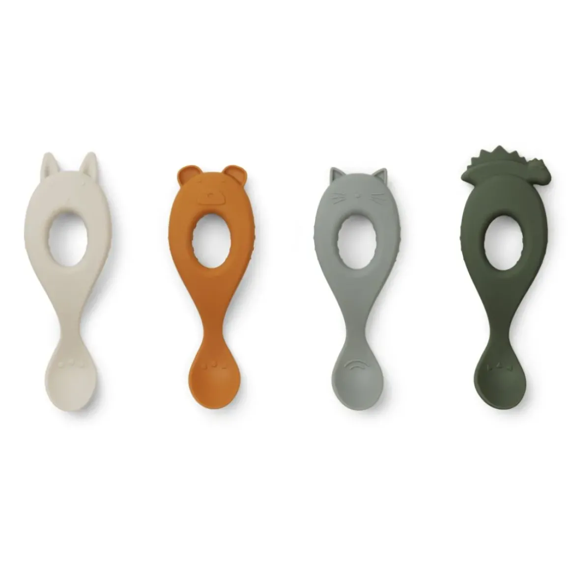 Liva skeer i silikone 4-pak