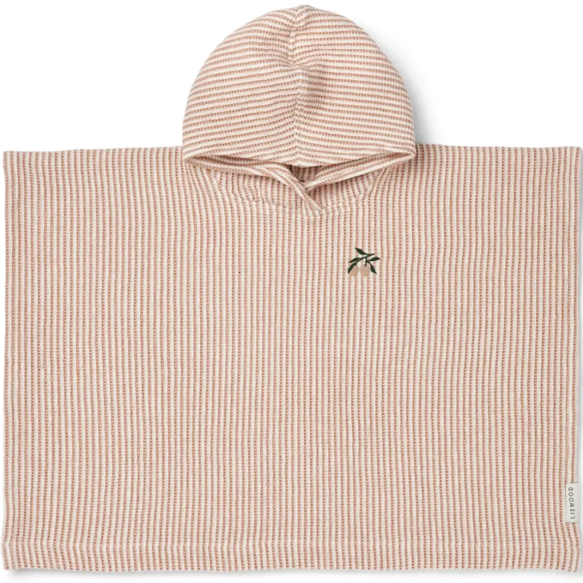 Paco Håndklædeponcho med broderi