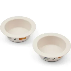 Peony Skridsikker Skål med print 2 stk