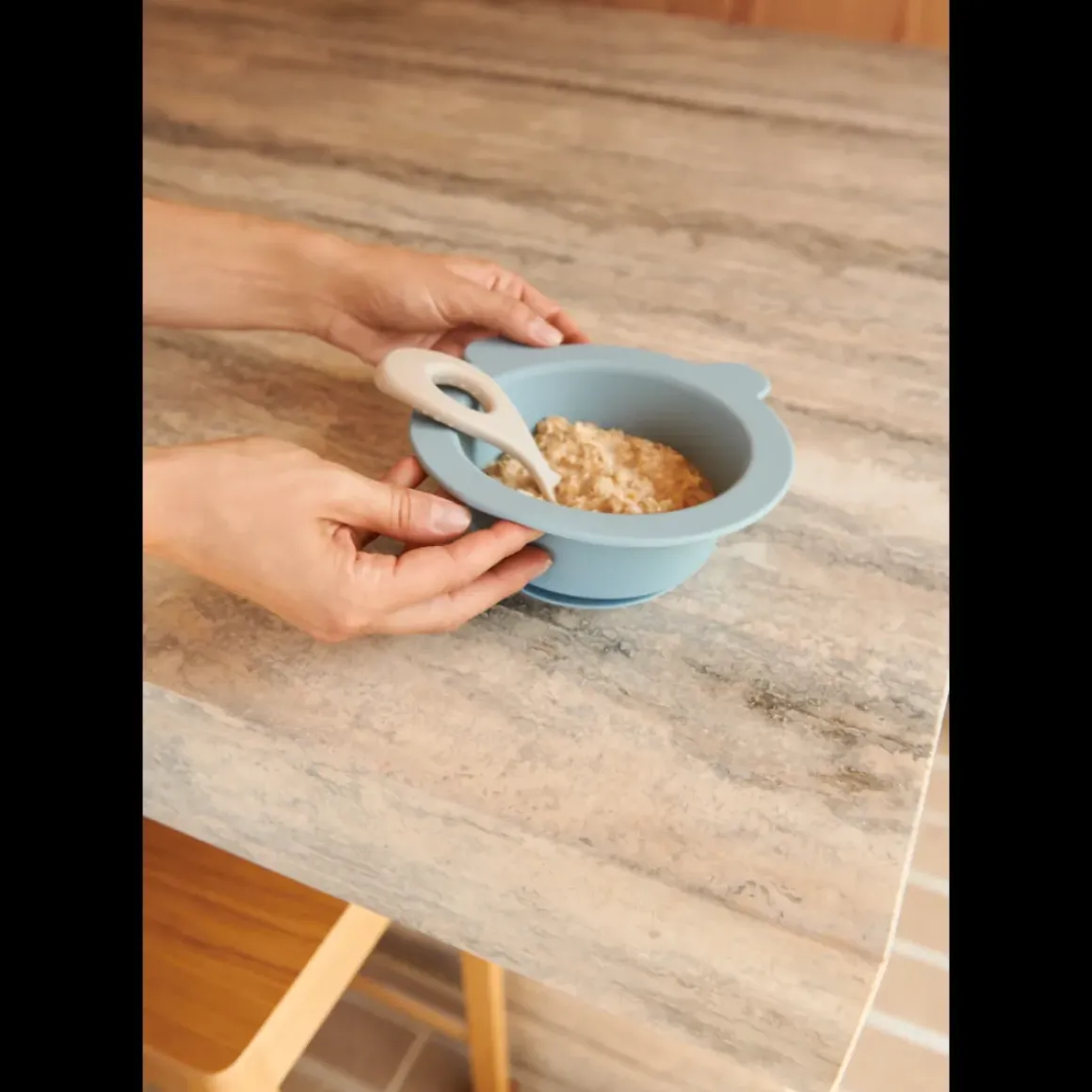 Peony Skridsikker Skål 2-Pak