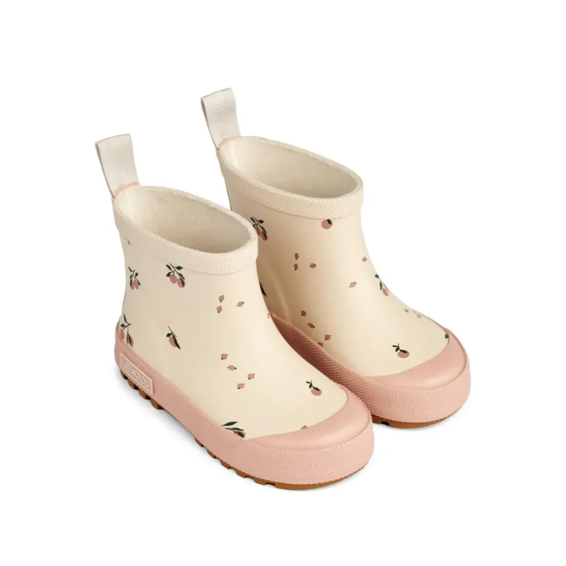 Tekla kort regnstøvle med print