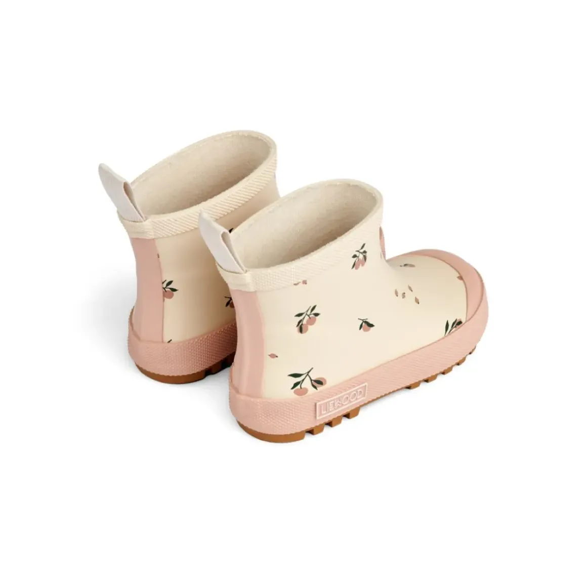 Tekla kort regnstøvle med print