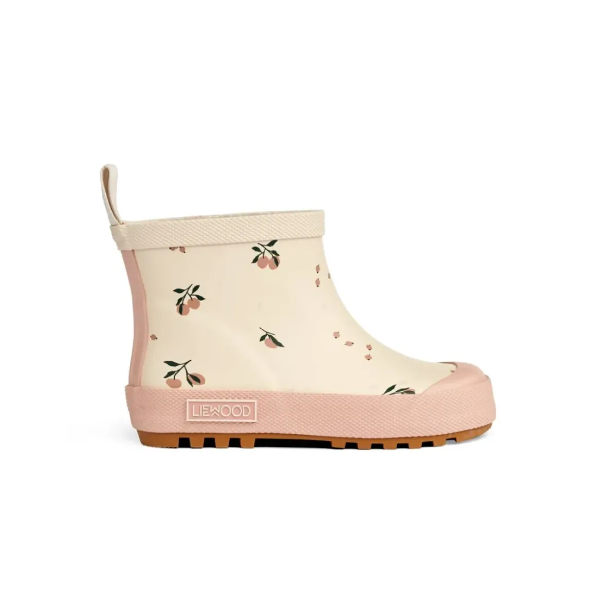 Tekla kort regnstøvle med print