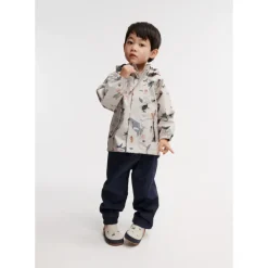 Tekla kort regnstøvle med print