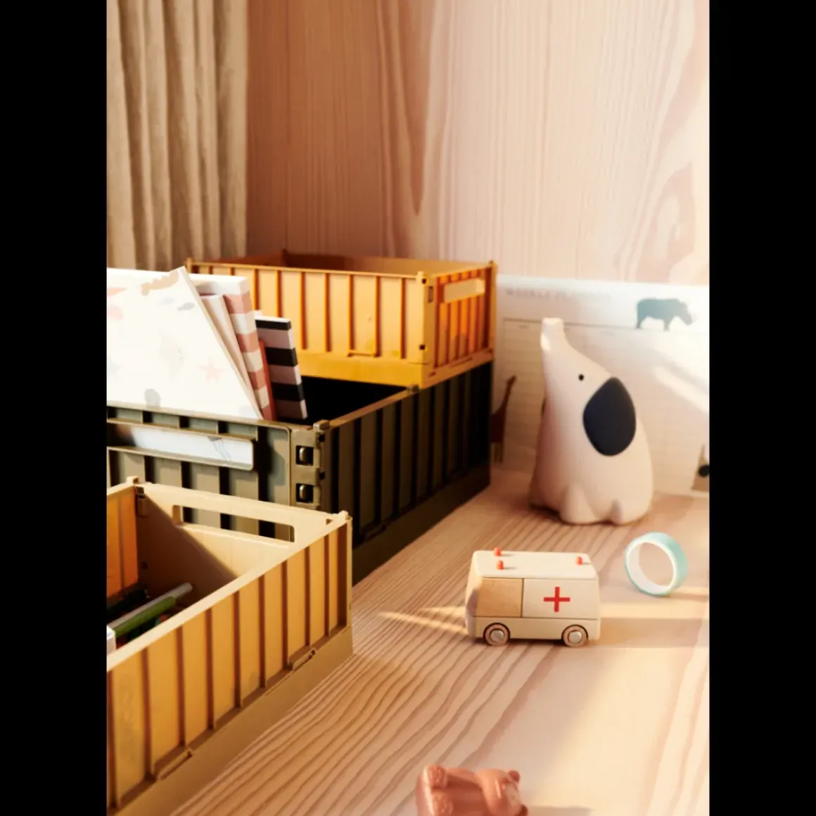 Weston mellem opbevaringskasse 2-pak