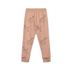 Wilhelm Pyjamassæt Med Flæser Og Print