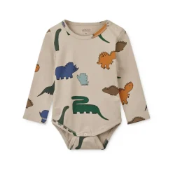 Yanni Baby Langærmet Bodystocking 2-Pak