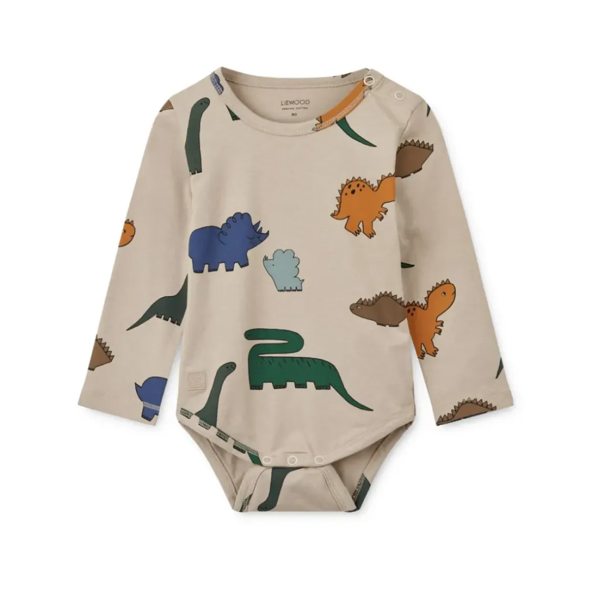 Yanni Baby Langærmet Bodystocking 2-Pak